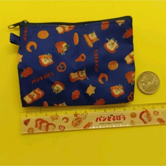 Pan Dorobo / Bread Thief Bus Pass / Credit Card / ID Holder Pouch / Key Chain - Picture 3 of 3